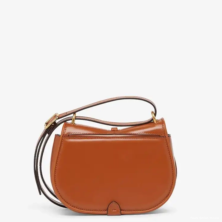 Affordable C'mon Brown Calf Mini Fendi In Bag Leather 0608